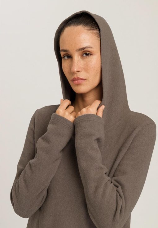 Hanro Easywear Sweater Mocha Stone - Afbeelding 6