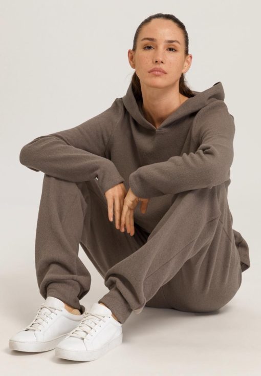 Hanro Easywear Sweater Mocha Stone - Afbeelding 5