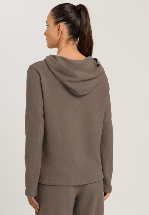 Hanro Easywear Sweater Mocha Stone - Afbeelding 3