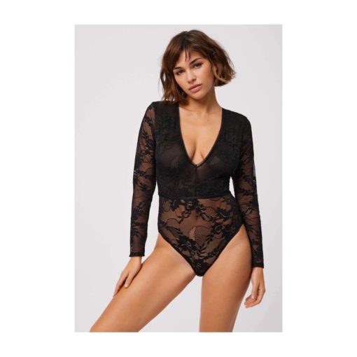 Ysabel Mora black lace body