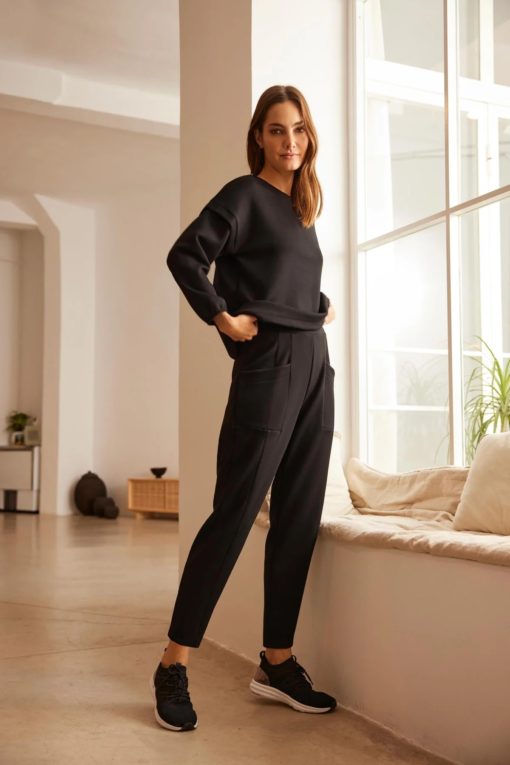 Ysabel Mora loungewear black sweater - Afbeelding 4