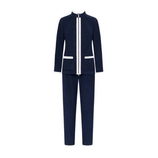 Louis Féraud long sleeve loungewear set marine