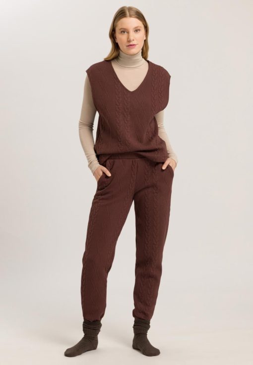 Hanro Pure Comfort broek Chocolate Chip - Afbeelding 4