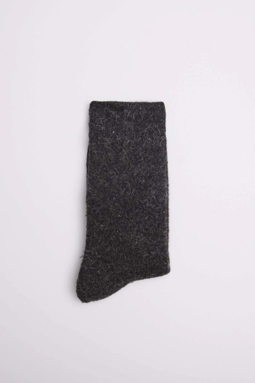 Ysabel Mora angora socks donkergrijs - Afbeelding 3