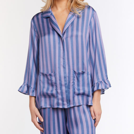 CCDK Copenhagen Saga shirt lilac-blue - Afbeelding 3