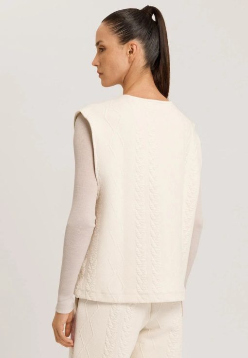 Hanro Pure Comfort Spencer Warm Sand - Afbeelding 4