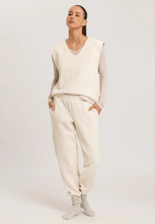 Hanro Pure Comfort Spencer Warm Sand - Afbeelding 2