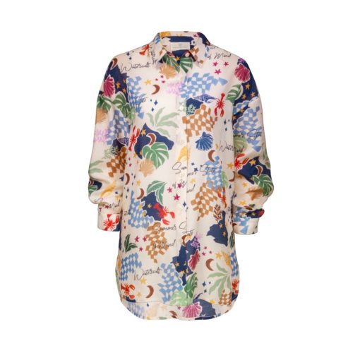Watercult Seaside Tales blouse Riviera Mix