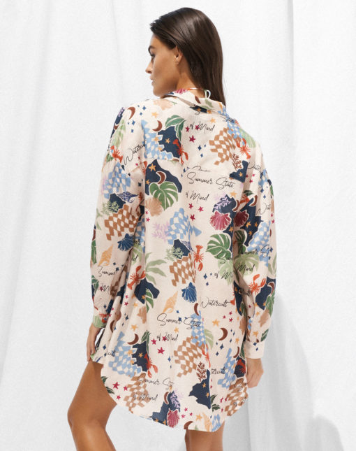 Watercult Seaside Tales blouse Riviera Mix - Afbeelding 3