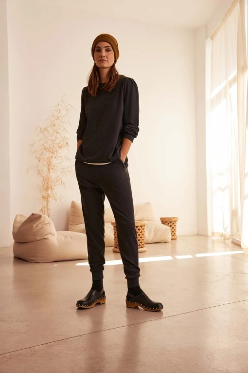 Ysabel Mora lounge broek Antraciet - Afbeelding 2
