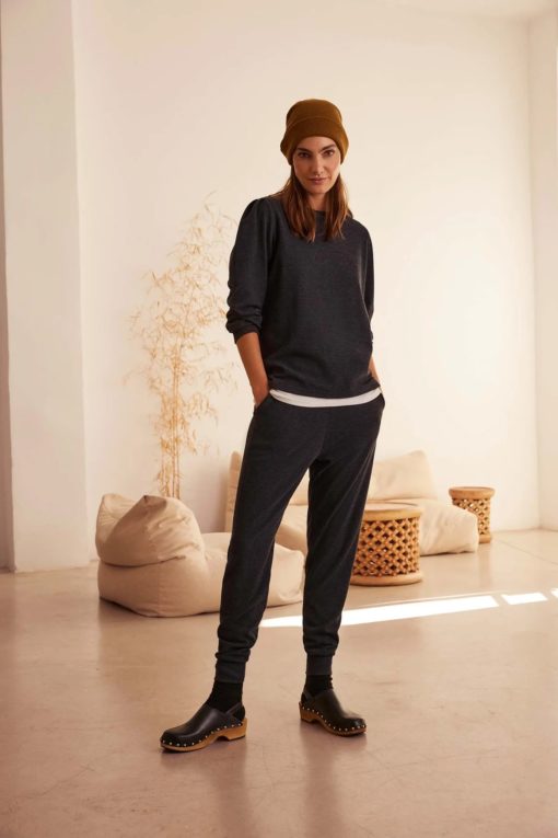 Ysabel Mora lounge broek Antraciet - Afbeelding 4