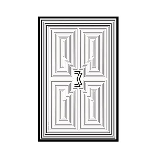 Maryan Mehlhorn Allusions pareo Black & White