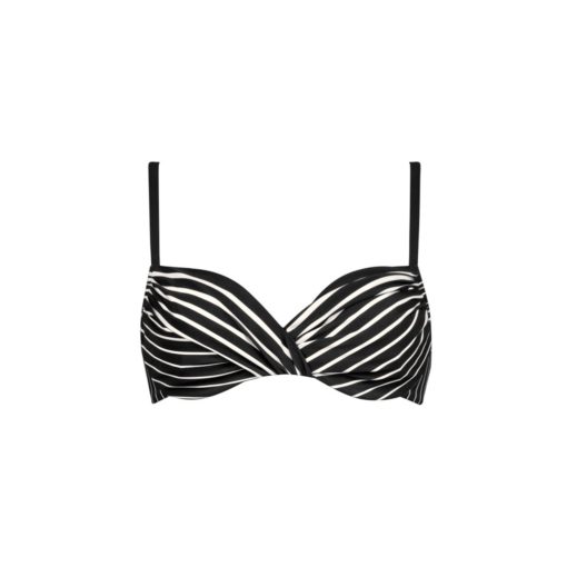 Maryan Mehlhorn Allusions bikinitop Black & White