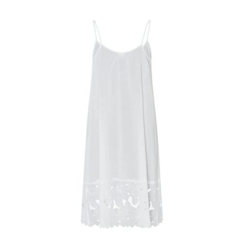 Hanro Clara Speghetti Dress Wit