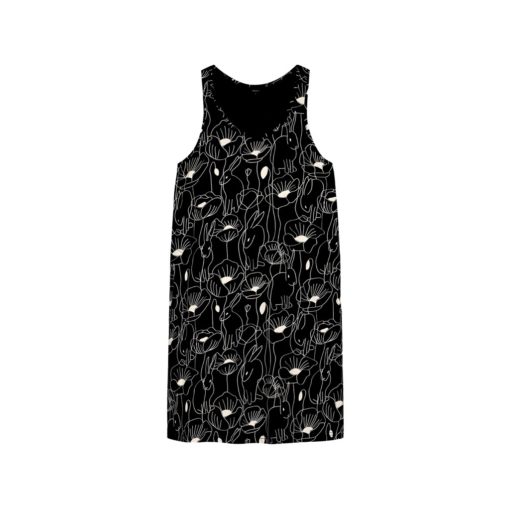 Nanso Pupu dress zwart-wit