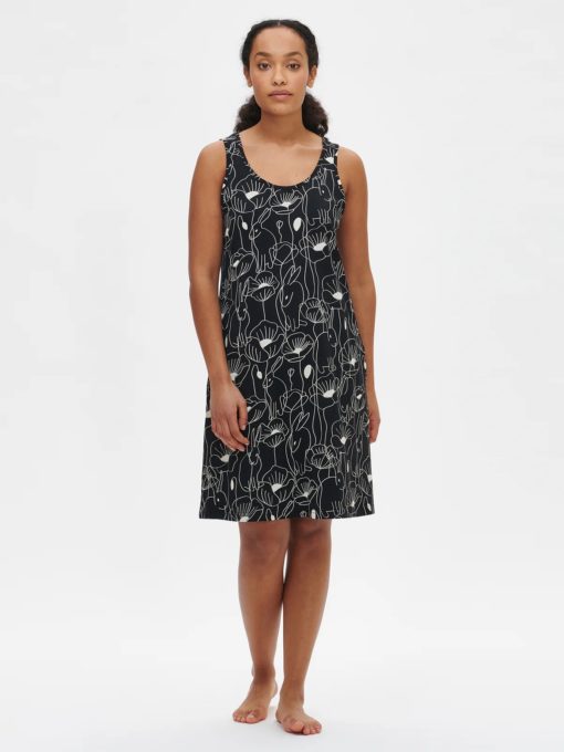 Nanso Pupu dress zwart-wit - Afbeelding 2