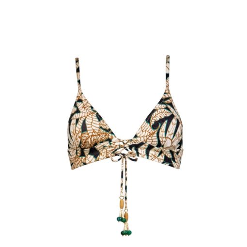Watercult Les Côtes Bikini top Black Sepia