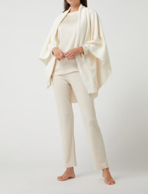 Pluto Peony Poncho ivoor - Afbeelding 3