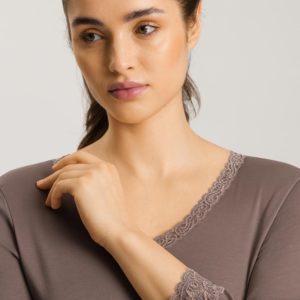 Hanro Moments nightdress Stonewash - Afbeelding 4