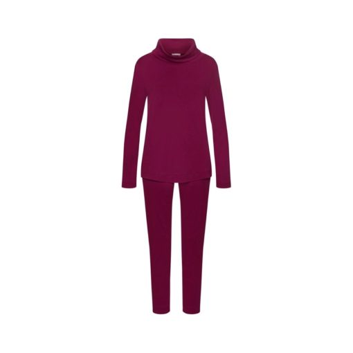 Hanro homesuit Agatha Deep Poppy