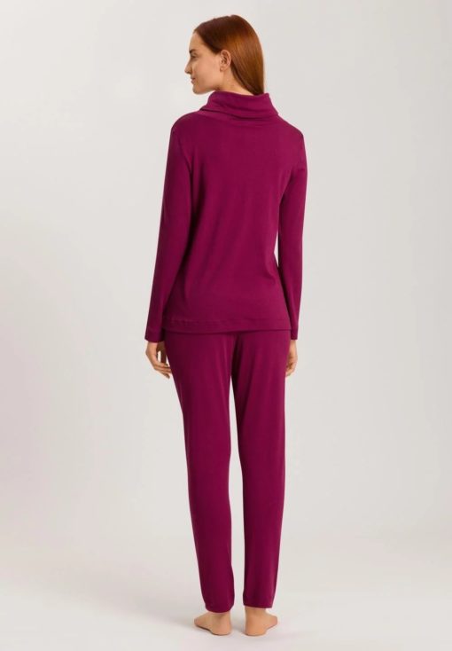 Hanro homesuit Agatha Deep Poppy - Afbeelding 3