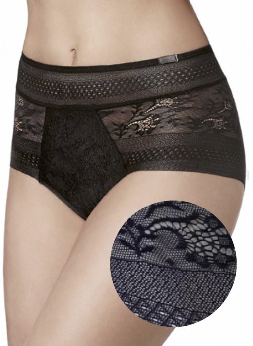 Janira Carey Invisible Magic Band slip zwart & nude - Afbeelding 2