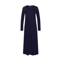 Hanro Anne long nightdress Evening Blue