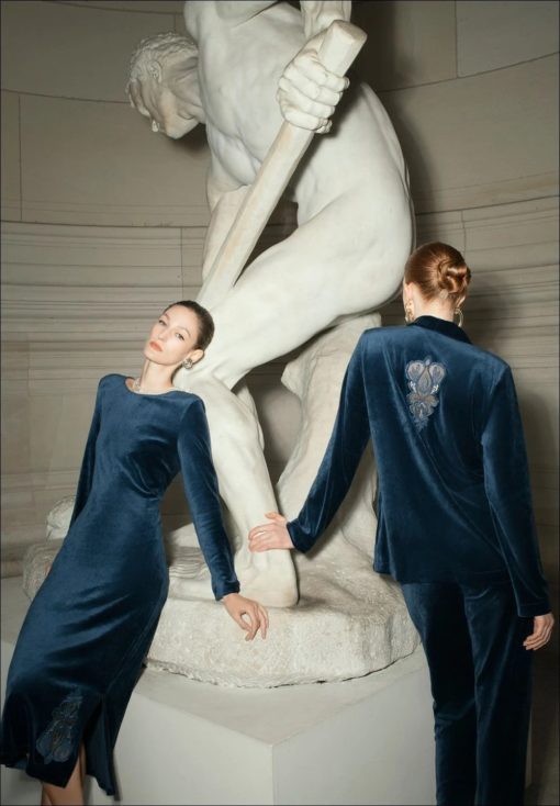 Hanro Favourites dress Mystic Blue - Afbeelding 6