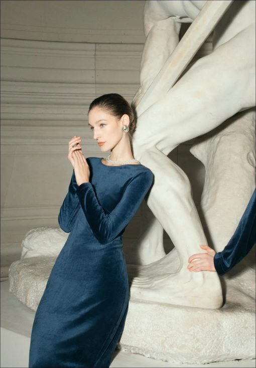 Hanro Favourites dress Mystic Blue - Afbeelding 5