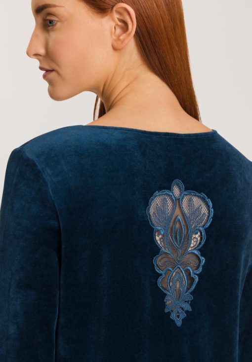 Hanro Favourites dress Mystic Blue - Afbeelding 4