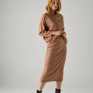 Ysabel Mora loungewear turtleneck sweater Marrón - Afbeelding 4