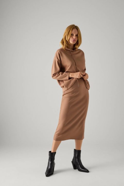 Ysabel Mora loungewear turtleneck sweater Marrón - Afbeelding 4