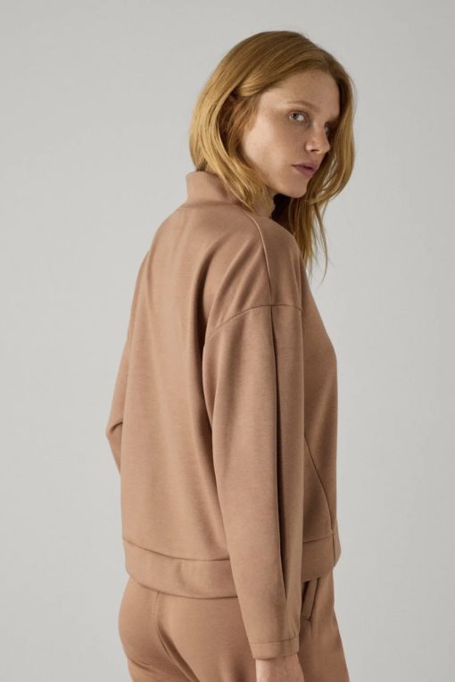 Ysabel Mora loungewear turtleneck sweater Marrón - Afbeelding 3