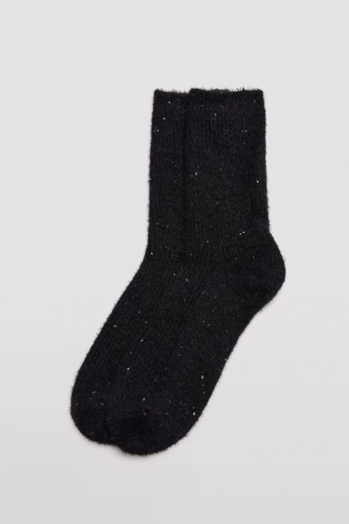Ysabel Mora angora socks black - Afbeelding 2