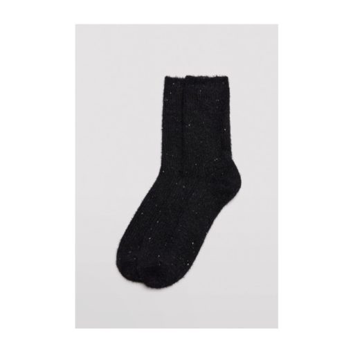 Ysabel Mora angora socks black