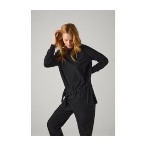 Ysabel Mora loungewear sweater donkergrijs