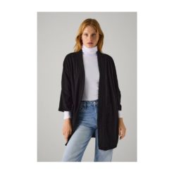 Ysabel Mora loungewear cardigan black
