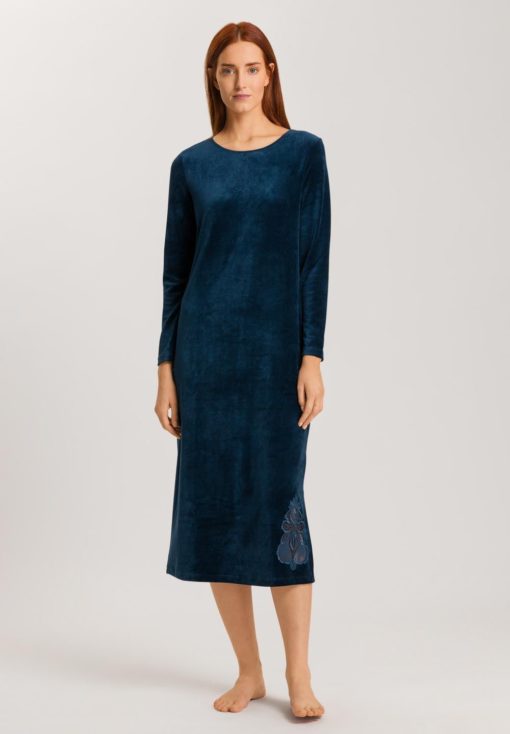 Hanro Favourites dress Mystic Blue - Afbeelding 2