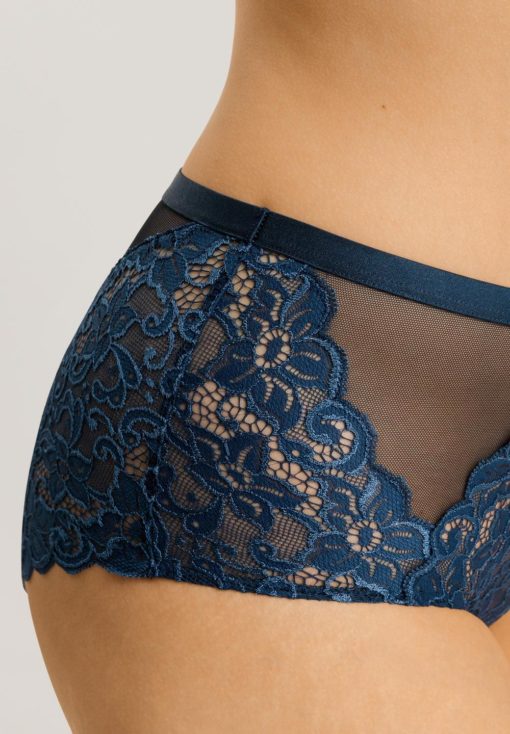 Hanro Marlene maxslip Mystic Blue - Afbeelding 4