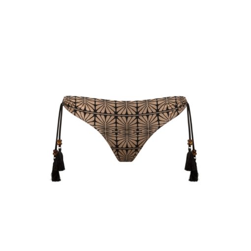 Watercult Artisan Vibe bikinislip Caramel-Black