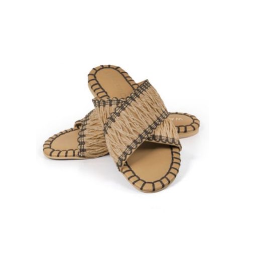 Watercult Artisan Vibe slippers caramel-black