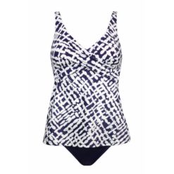 Charmline Modern Marina tankini White-Navy