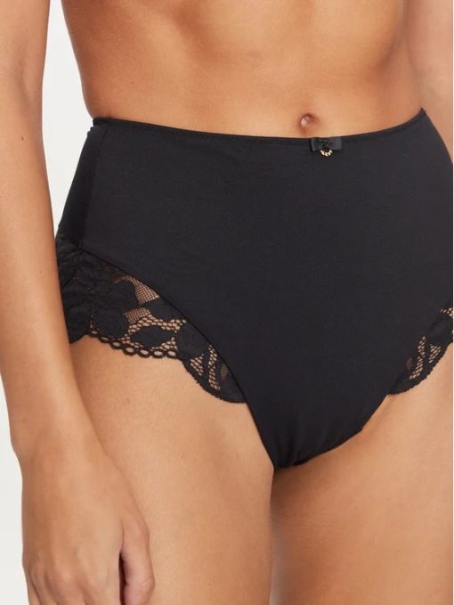Selmark Mutande high waist slip zwart - Afbeelding 2