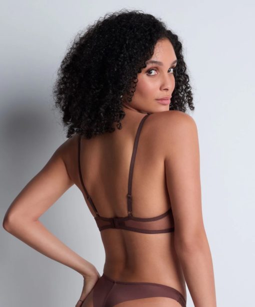 Aubade Sheer Emotion string Sepia - Afbeelding 3