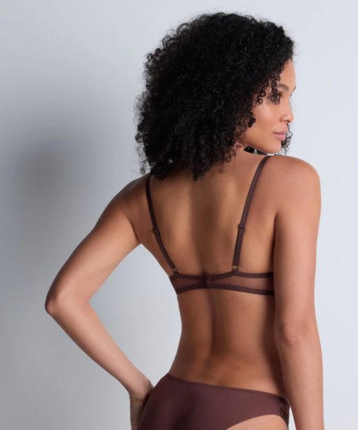 Aubade Sheer Emotion slip Sepia - Afbeelding 4