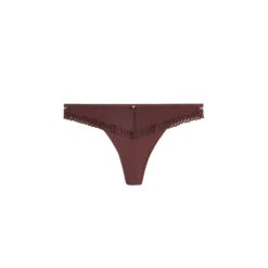 Aubade Sheer Emotion string Sepia