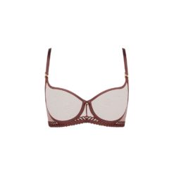 Aubade Sheer Emotion halve cup bh Sepia