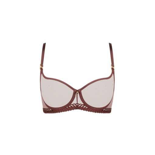 Aubade Sheer Emotion halve cup bh Sepia