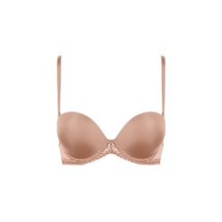Aubade Sheer Emotion strapless bh Sand