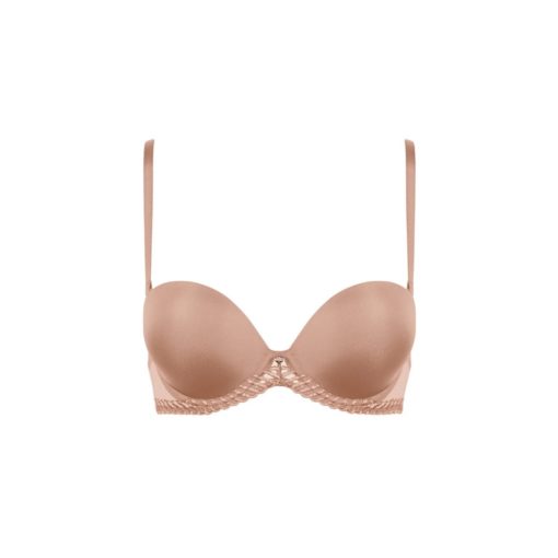 Aubade Sheer Emotion strapless bh Sand